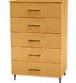 CFC Healthcare Corzina 5 Drawer Dresser 406-0250