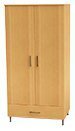 CFC Healthcare Wardrobe 406-0610 2 Doors 1 Drawer