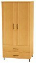 CFC Healthcare Wardrobe 406-0620 2 Doors 2 Drawers