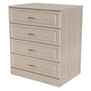 Sedona Casework Bedside Cabinet with 4 drawers - 404-0242